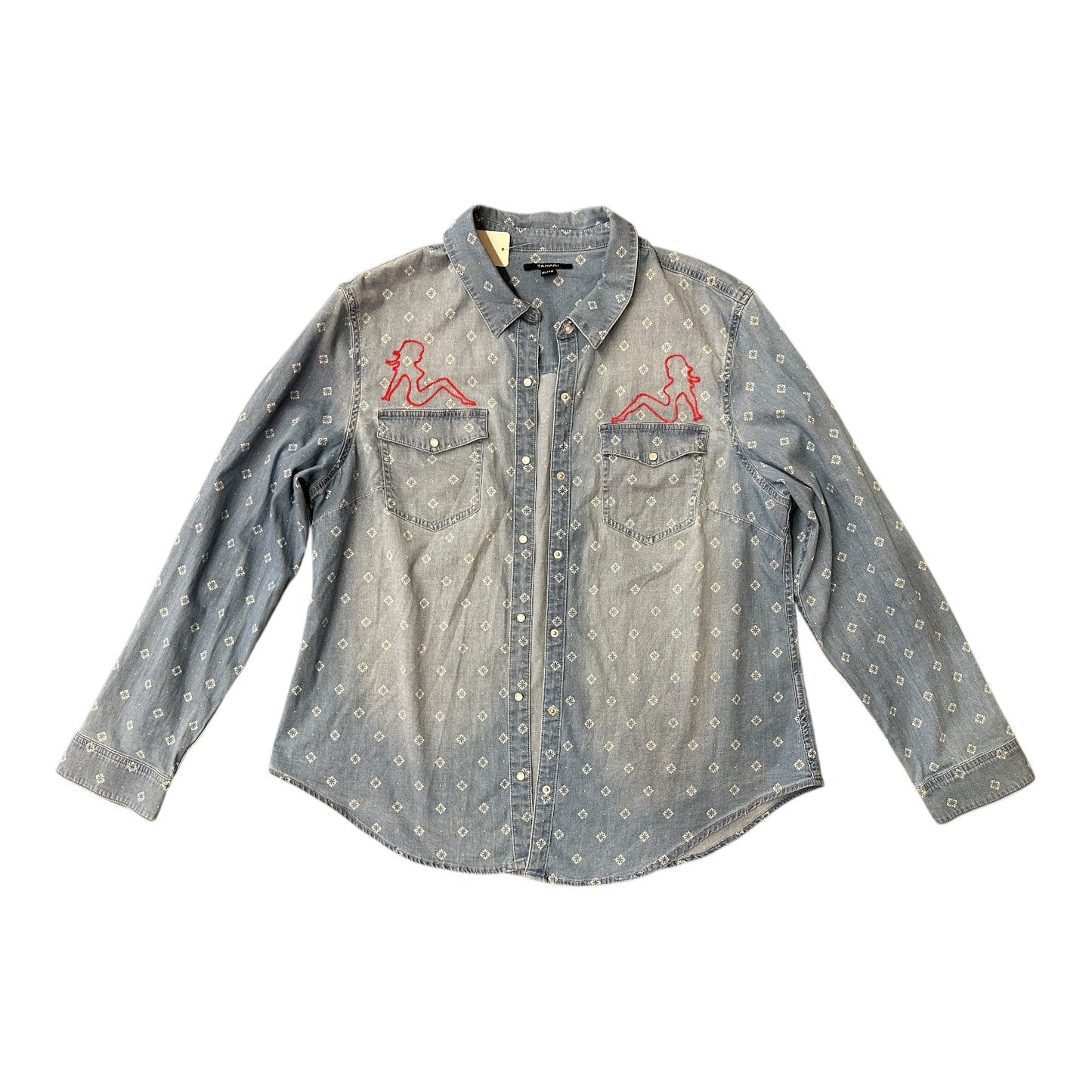 Embroidered Long-Sleeved Western Shirts by Seattle Chainstitch Massacre