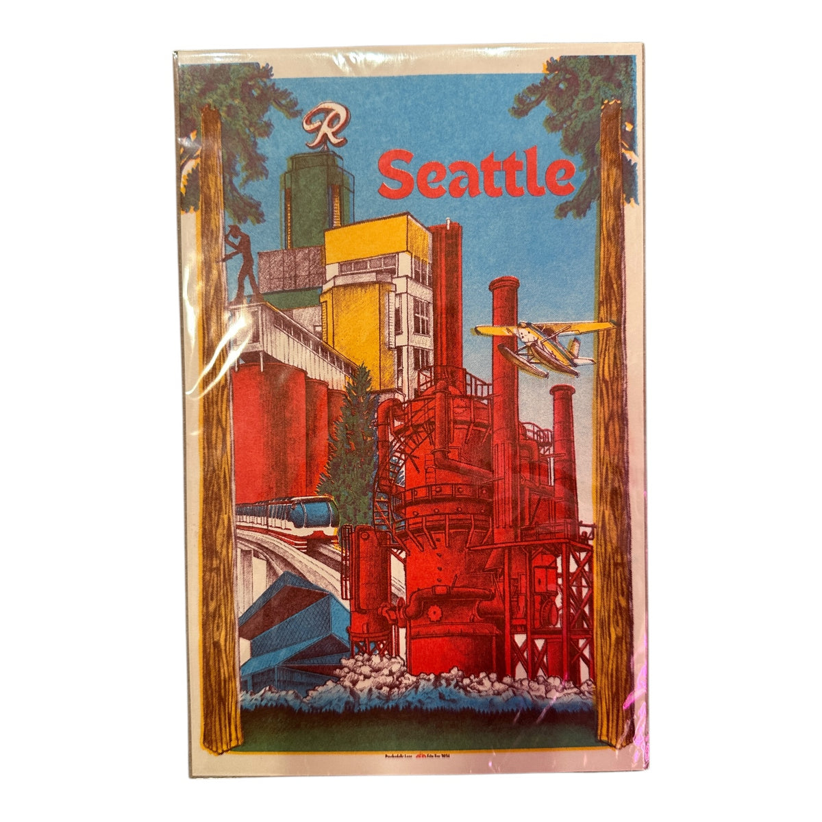Rainier Risographs by Psychedelic Lens