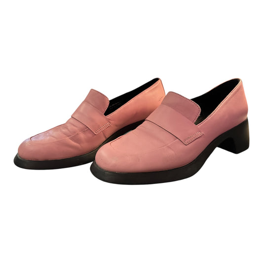 Pastel Pink Camper Loafers