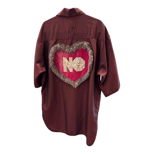 NO with Love Satin Duster Coat
