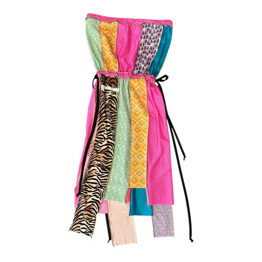 Drawstring Strip Dresses by Grandmother Goods