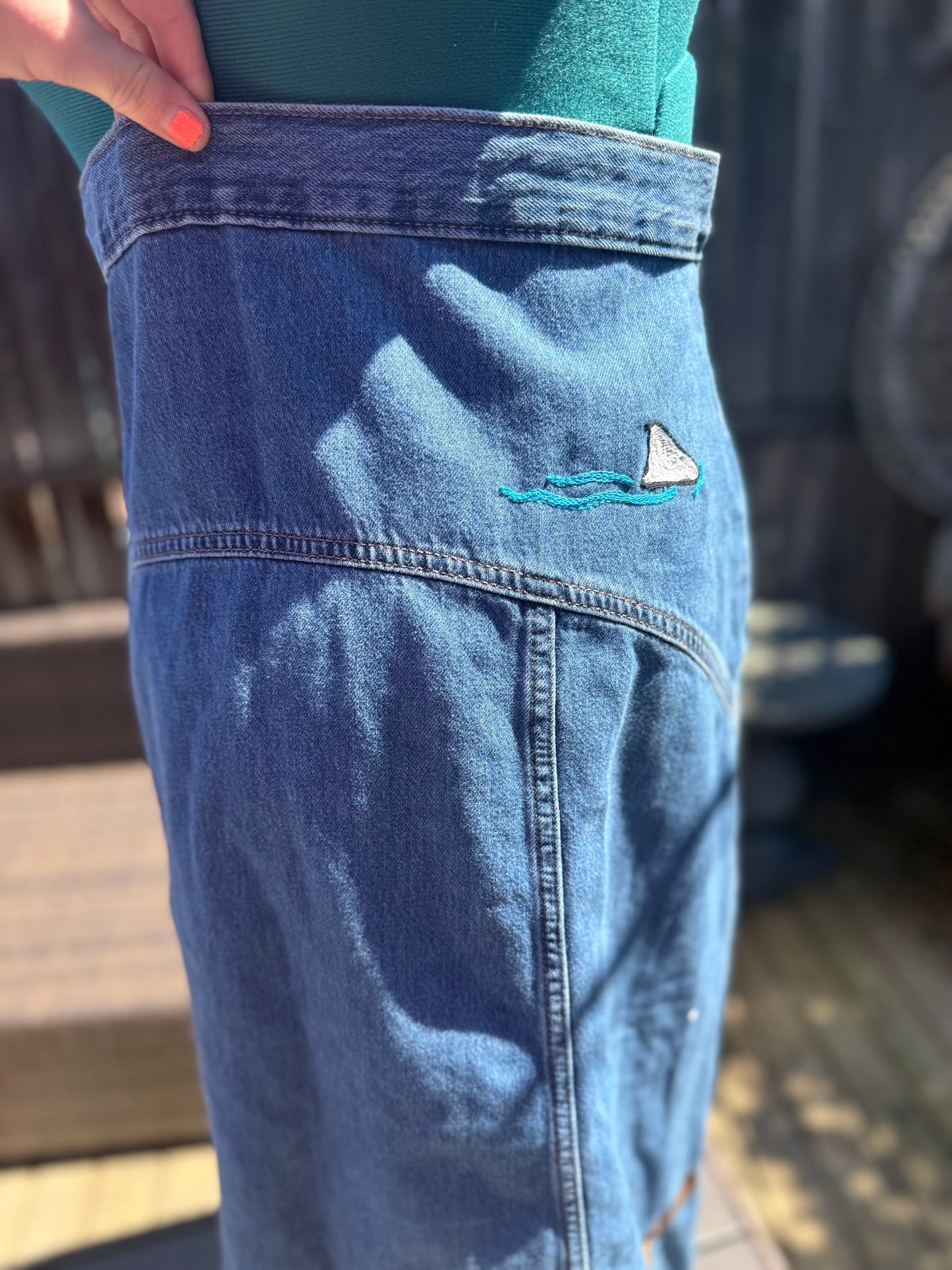 Embroidered Skirts by Seattle Chainstitch Massacre