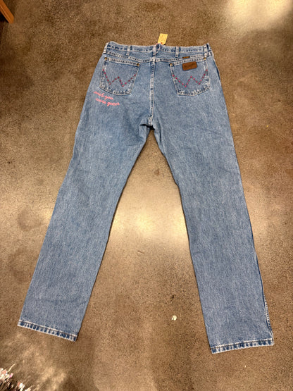 Embroidered Pants + Jeans by Seattle Chainstitch Massacre