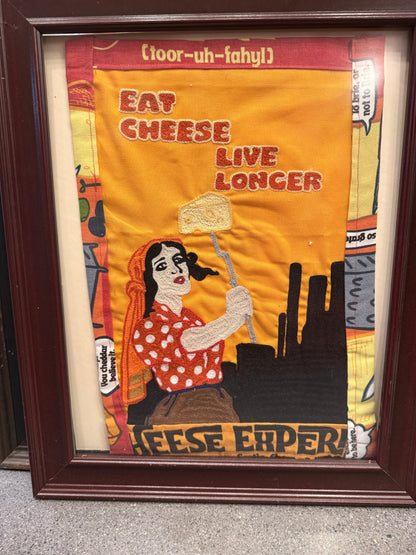 Embroidered Home Decor by Seattle Chainstitch Massacre