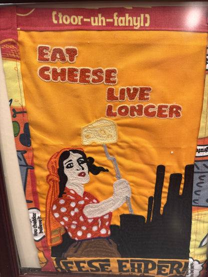 Embroidered Home Decor by Seattle Chainstitch Massacre