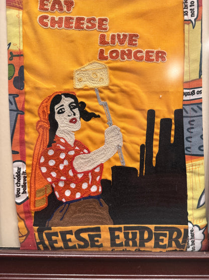 Embroidered Home Decor by Seattle Chainstitch Massacre