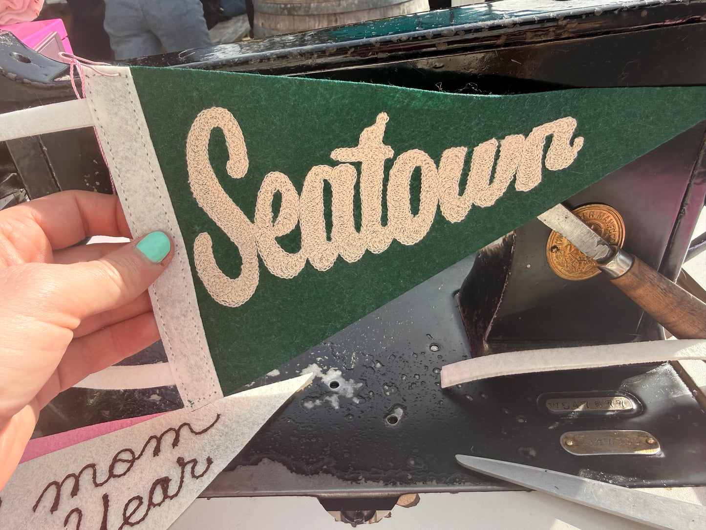 Embroidered Home Decor by Seattle Chainstitch Massacre