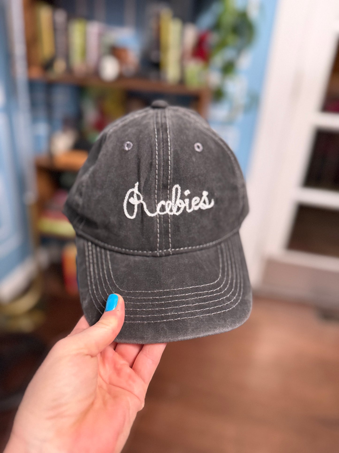 Embroidered Caps by Seattle Chainstitch Massacre