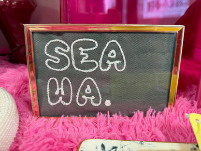 Embroidered Home Decor by Seattle Chainstitch Massacre