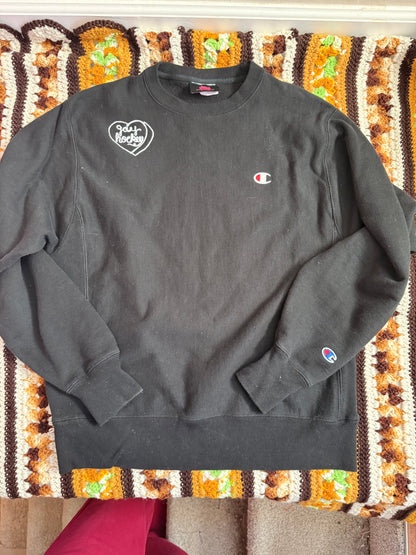 Embroidered Sweatshirts by Seattle Chainstitch Massacre