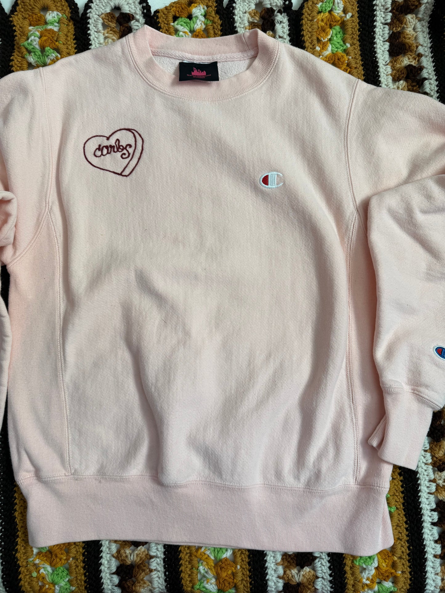 Embroidered Sweatshirts by Seattle Chainstitch Massacre