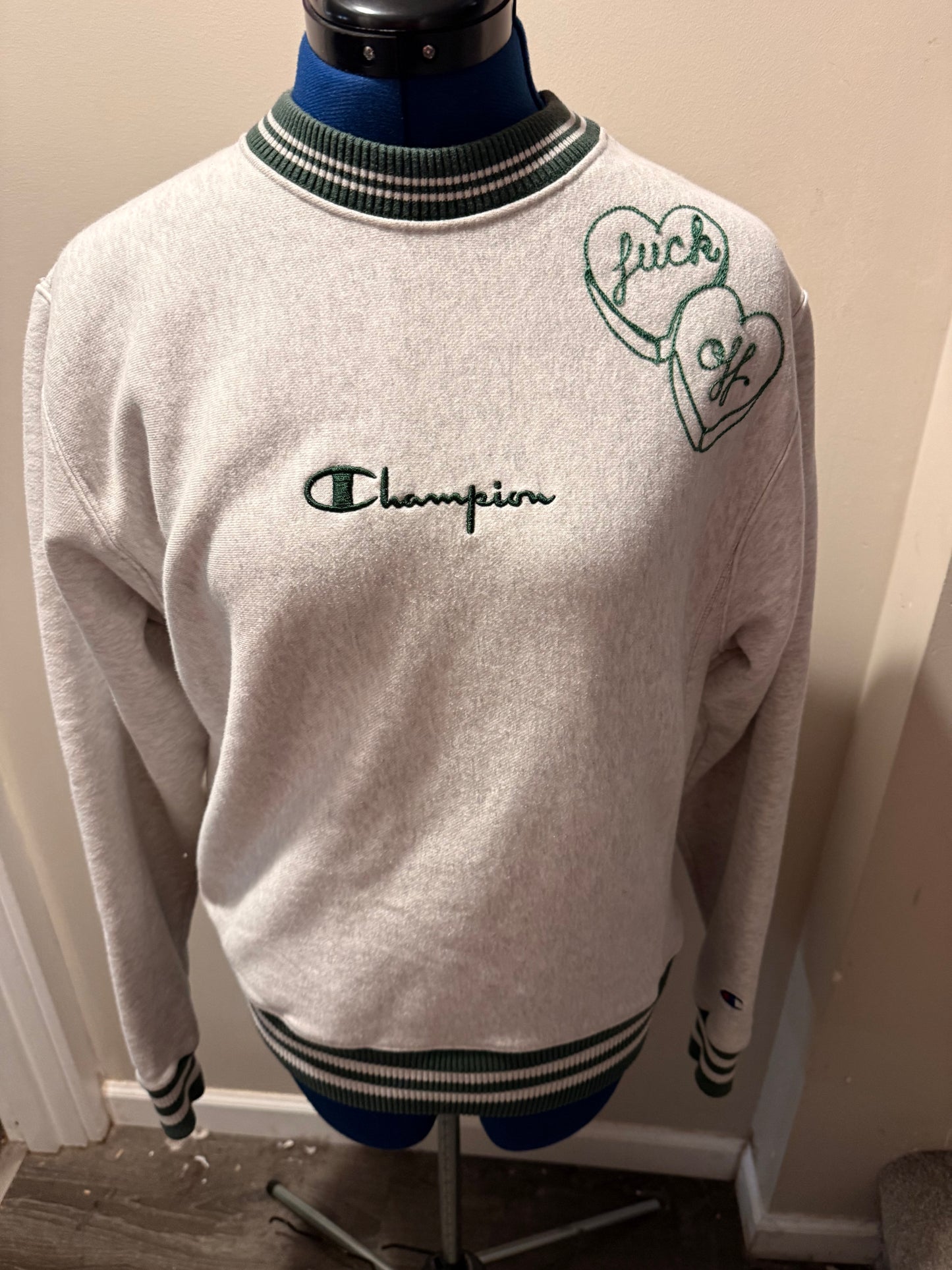 Embroidered Sweatshirts by Seattle Chainstitch Massacre