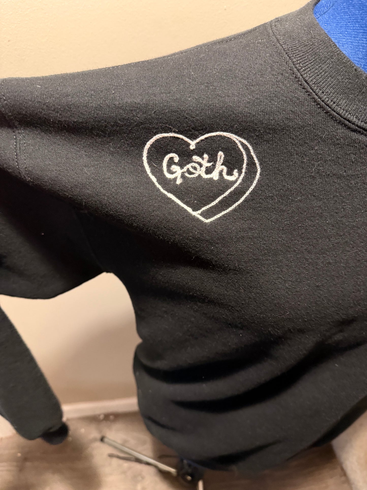 Embroidered Sweatshirts by Seattle Chainstitch Massacre