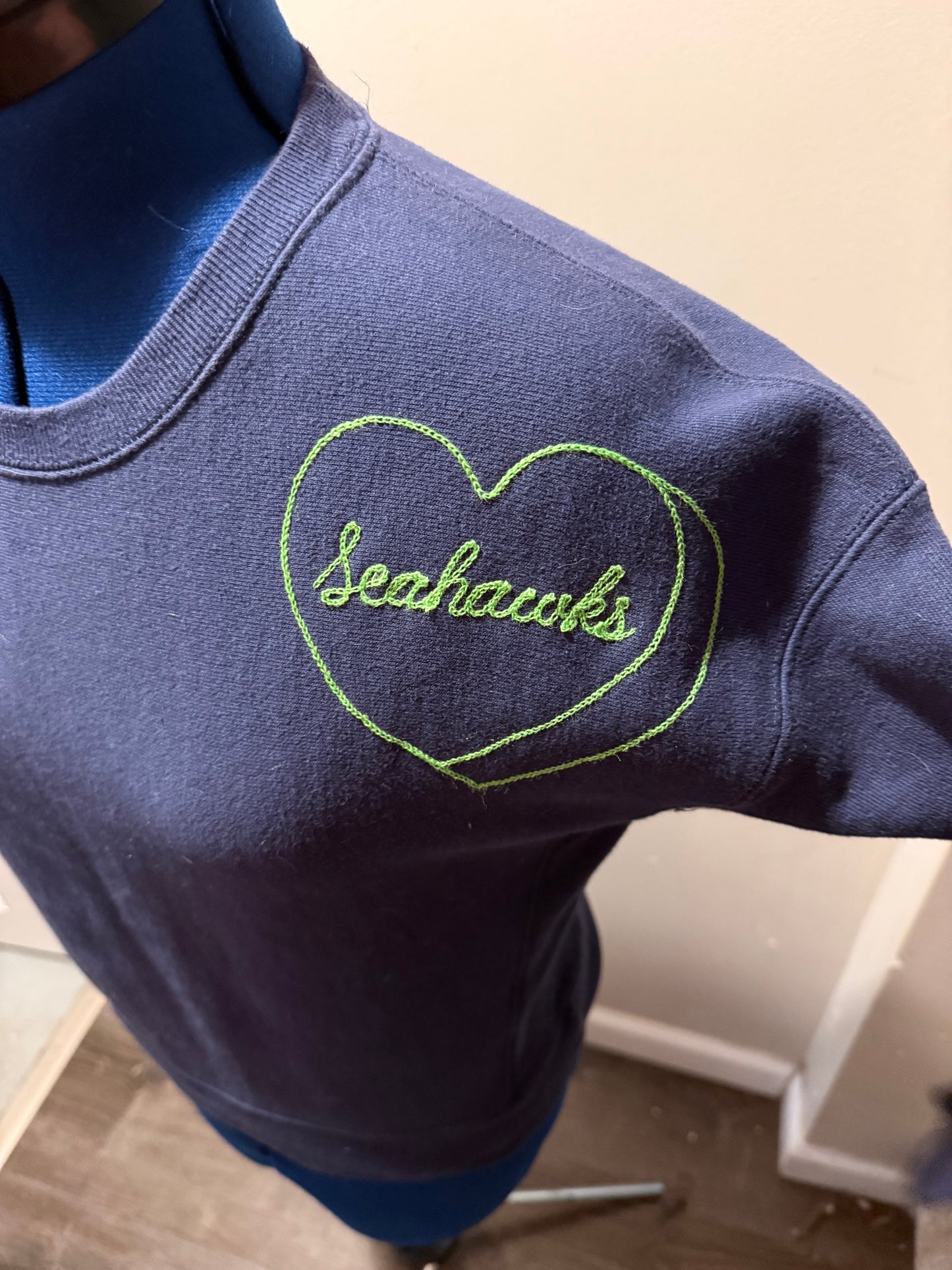 Embroidered Sweatshirts by Seattle Chainstitch Massacre