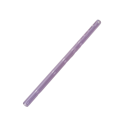 Handmade Reusable Straight Glass Straw by manic pixie dream squirrel