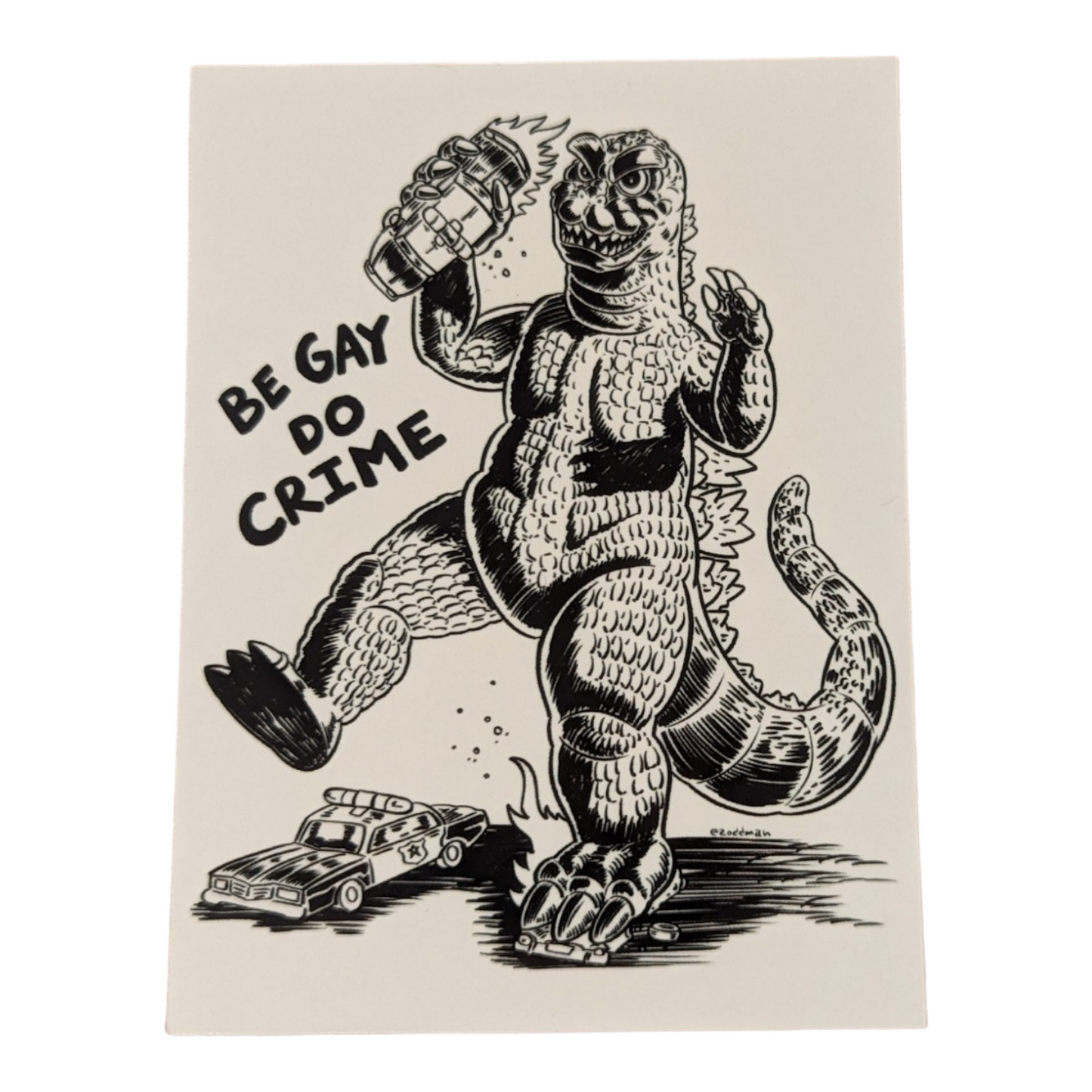 Be Gay Do Crime Sticker by Batch Life