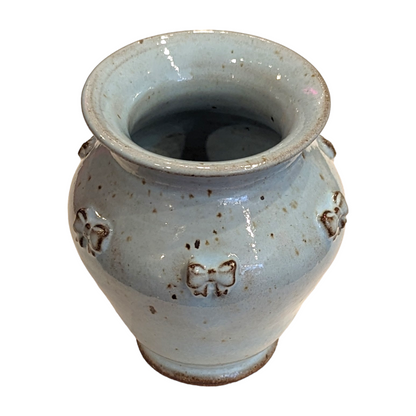 Handmade Small Motif Vase by The Introverted Potter
