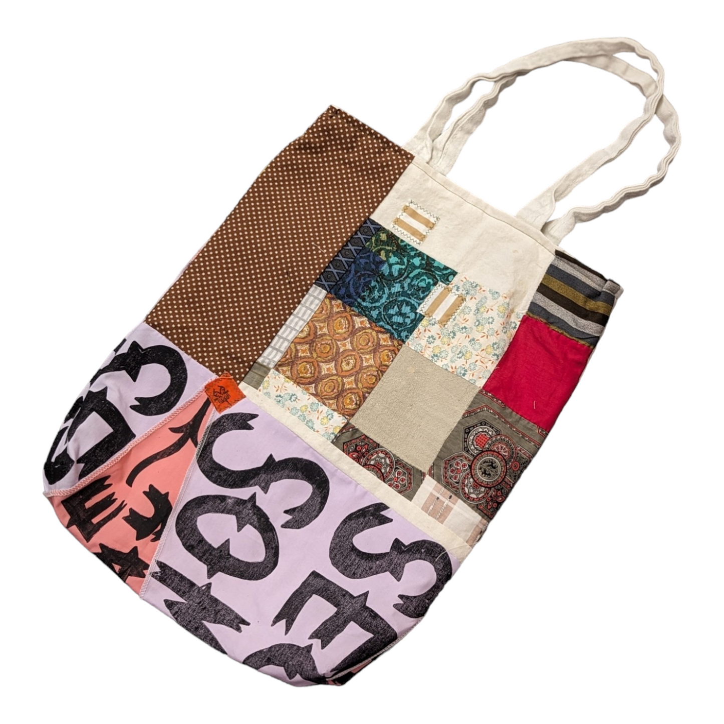 Patchwork Tote Bags by Cool Trash