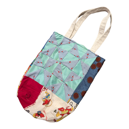 Patchwork Tote Bags by Cool Trash