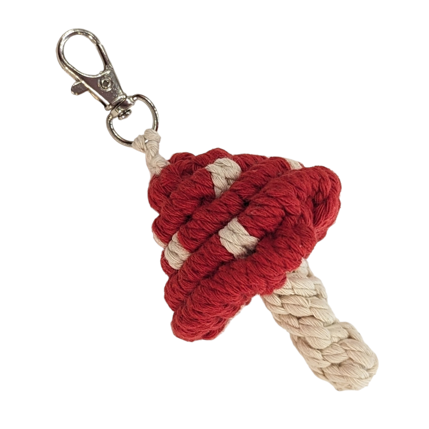 Macrame Mushy Keychains by BohoBaby