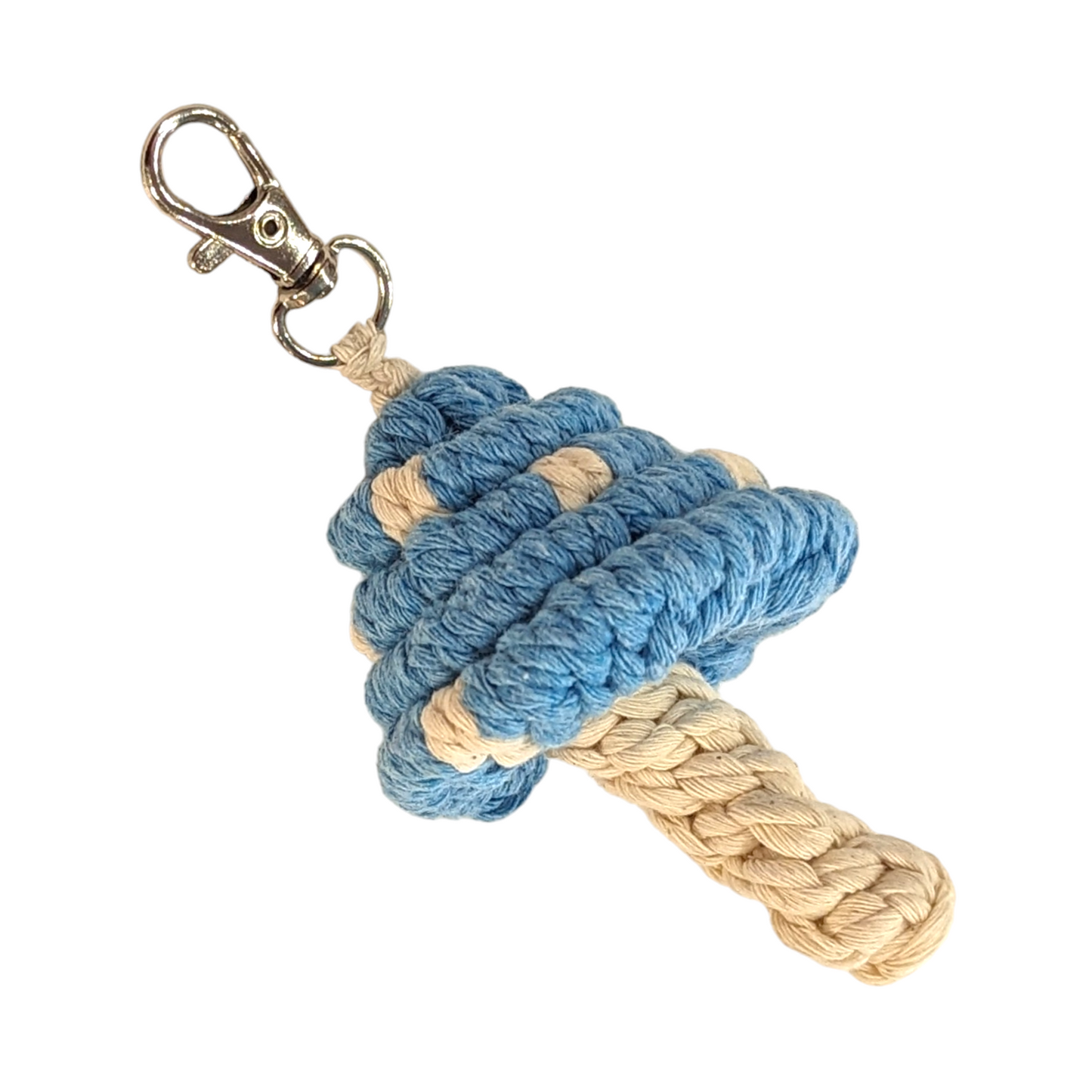 Macrame Mushy Keychains by BohoBaby