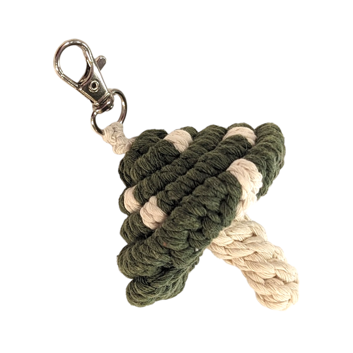 Macrame Mushy Keychains by BohoBaby