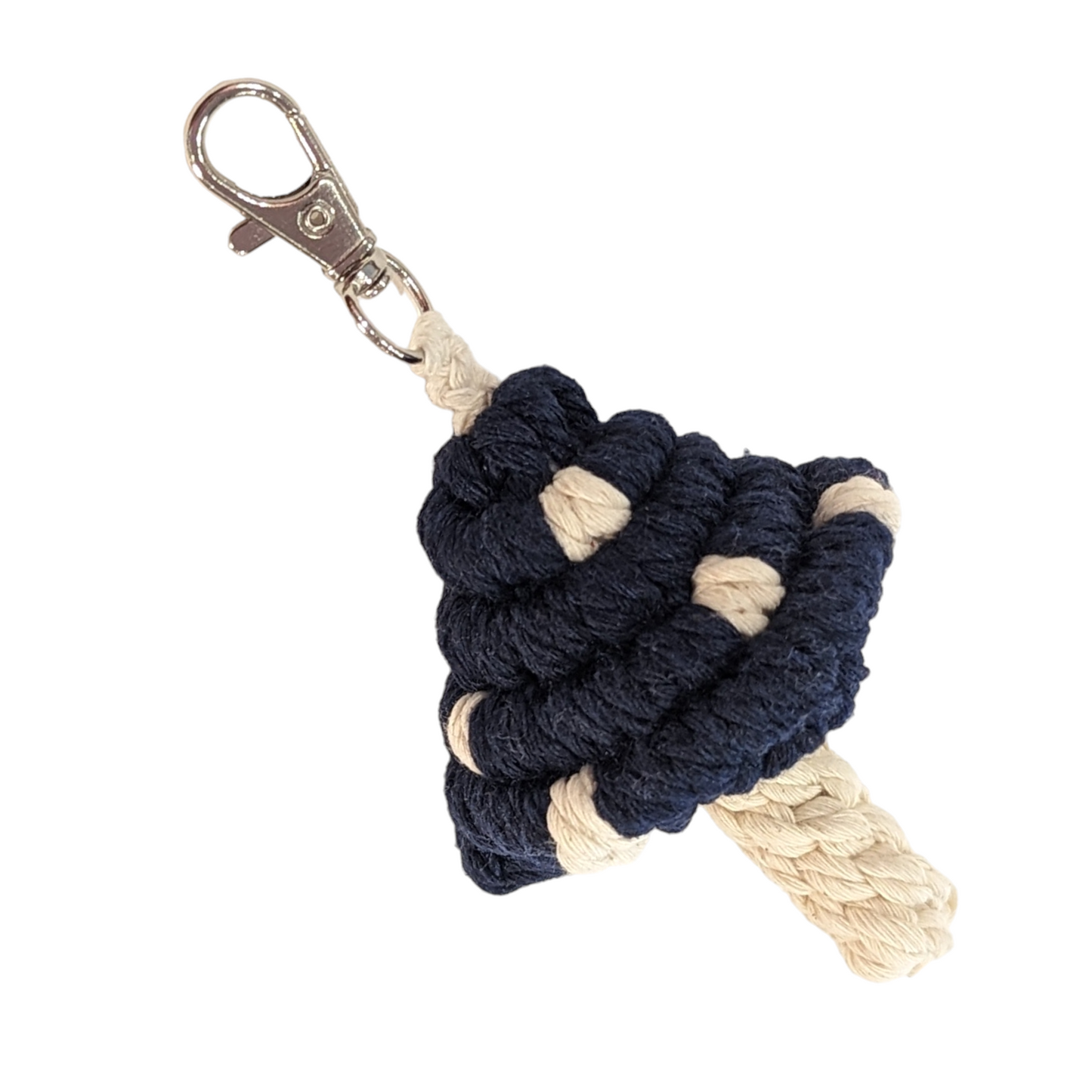 Macrame Mushy Keychains by BohoBaby