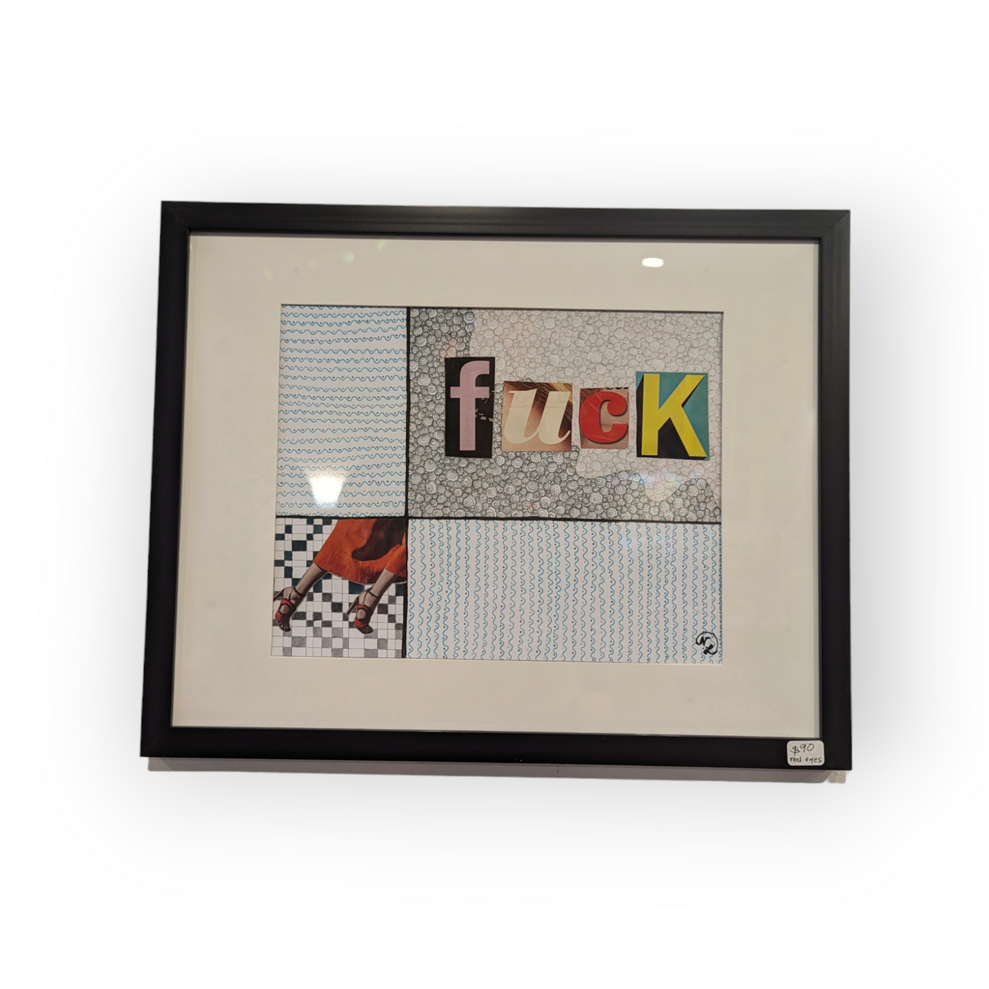 Framed Collages by Reel Eyes