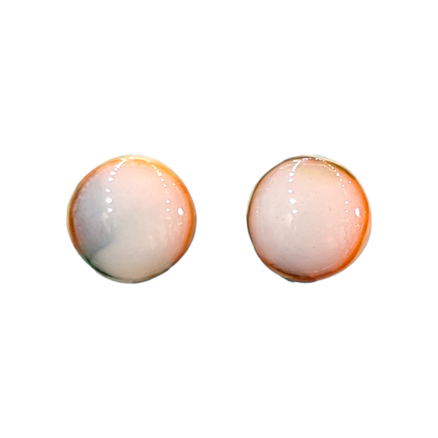 Glass Stud Earrings by manic pixie dream squirrel