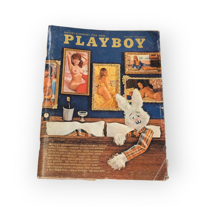 Assorted Vintage Playboy Magazines