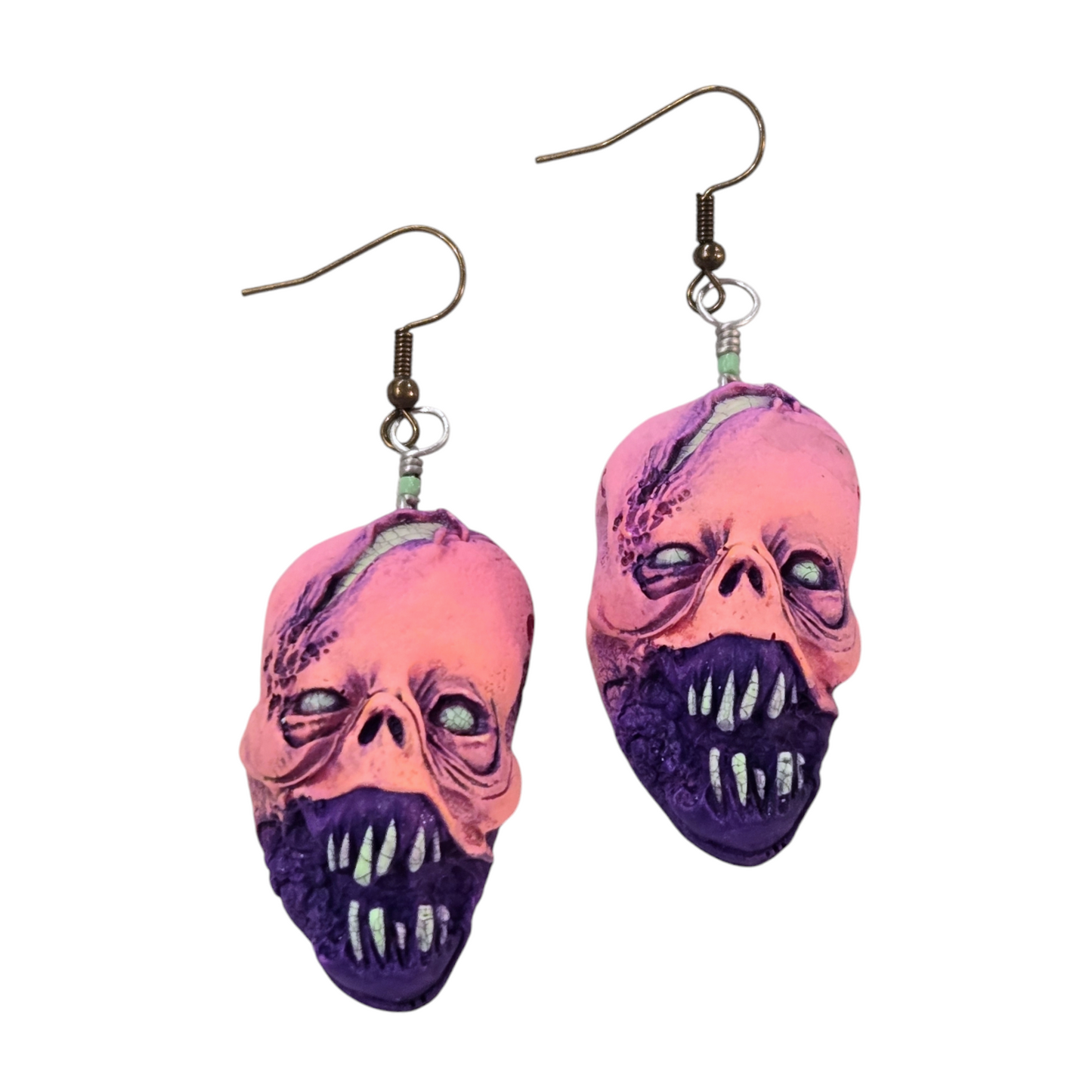 Dangly Earrings by Zombie Head