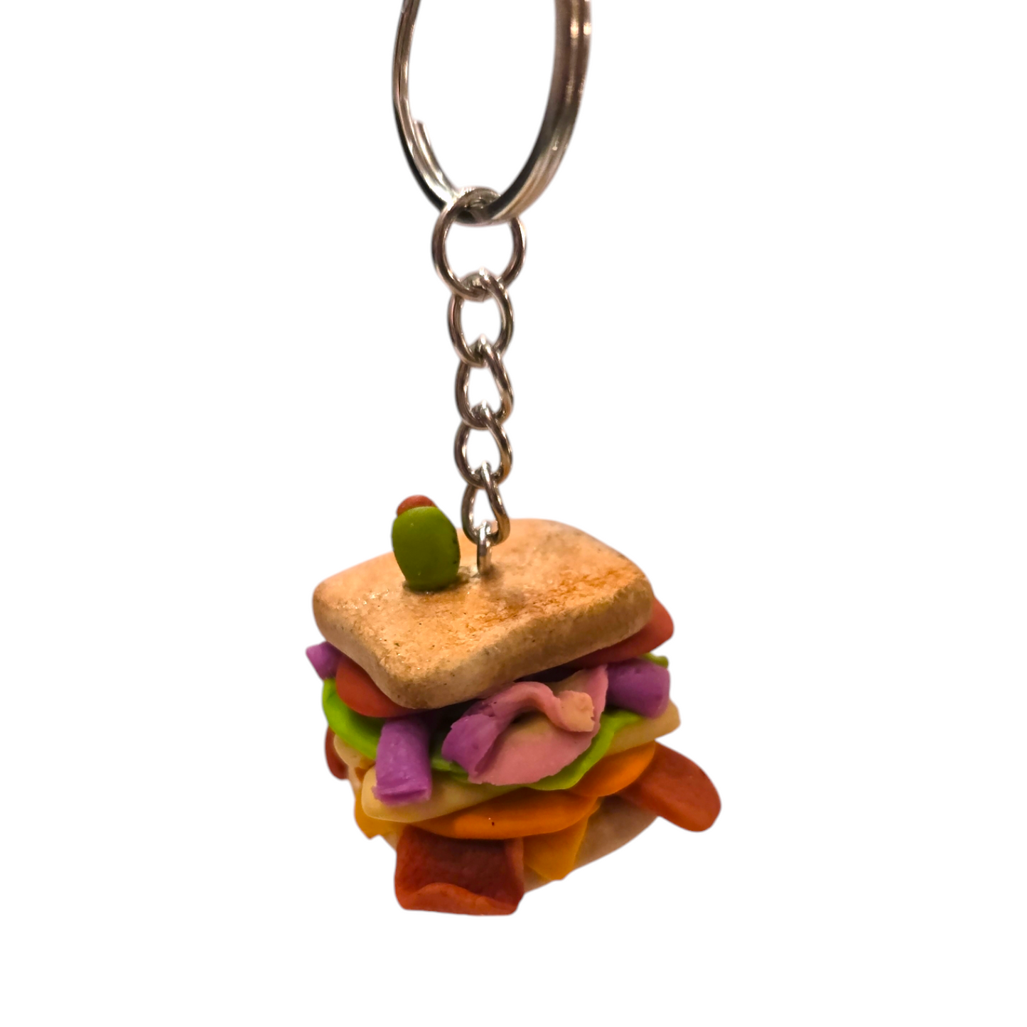 Sculpted Food Keychains by PhoeNyx Leslie