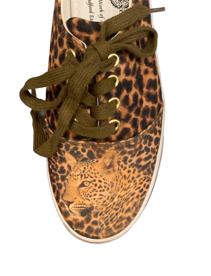 Bradford exchange leopard sneakers