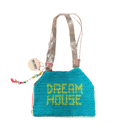 Handmade Dream House Crochet Bag by Soft Stella