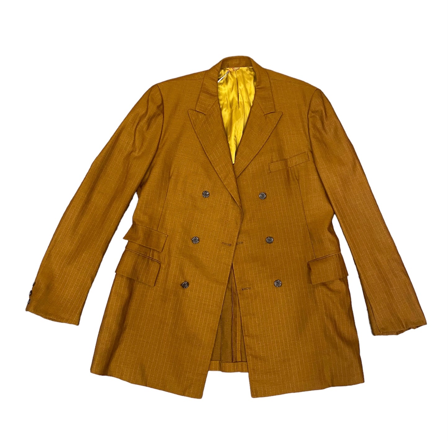 Vintage Tawny Double-Breasted Jacket
