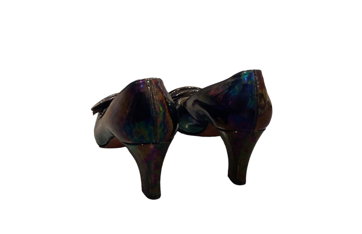 80’s Oil Slick Heel