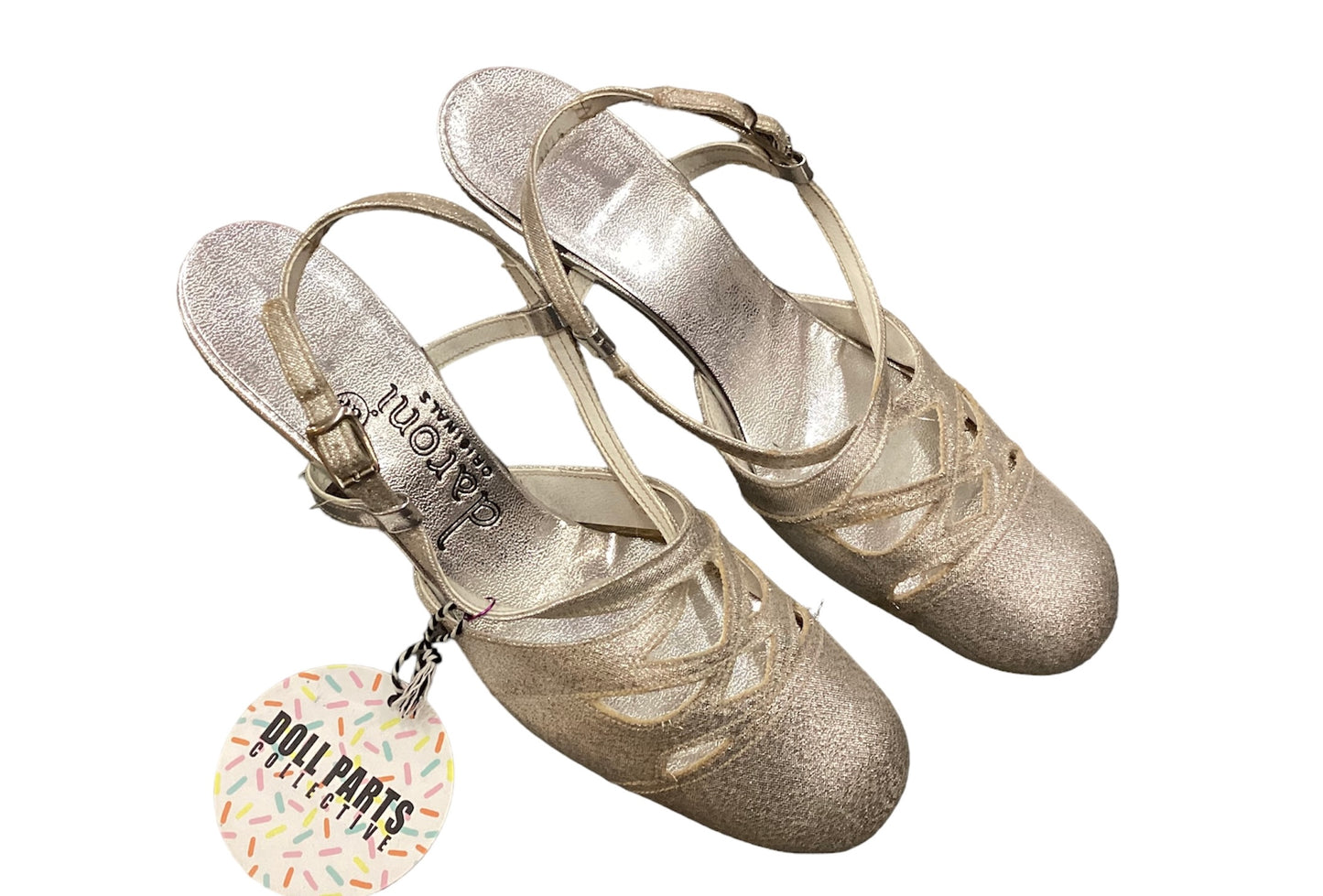 60’s sparkly heels