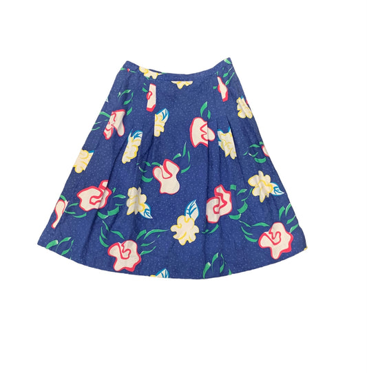 Cotton Floral Skirt by Anne Crimmins