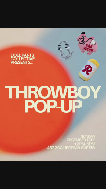 THROWBOY Pop-Up at Doll Parts! - Sunday, December 14th - 12pm-5pm