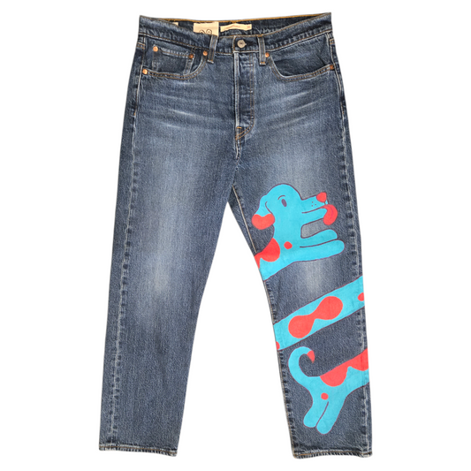 Hand Painted Jeans by So Fun
