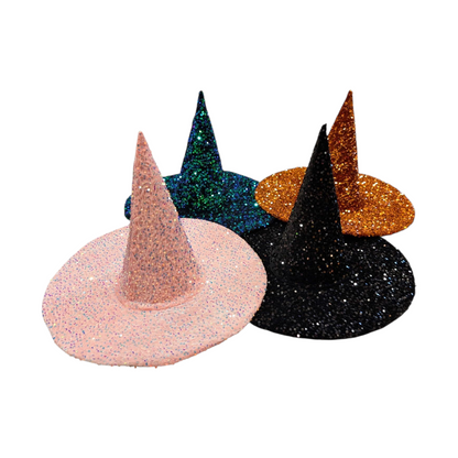 Handmade Sequin Witch Hats by Pardee Attire