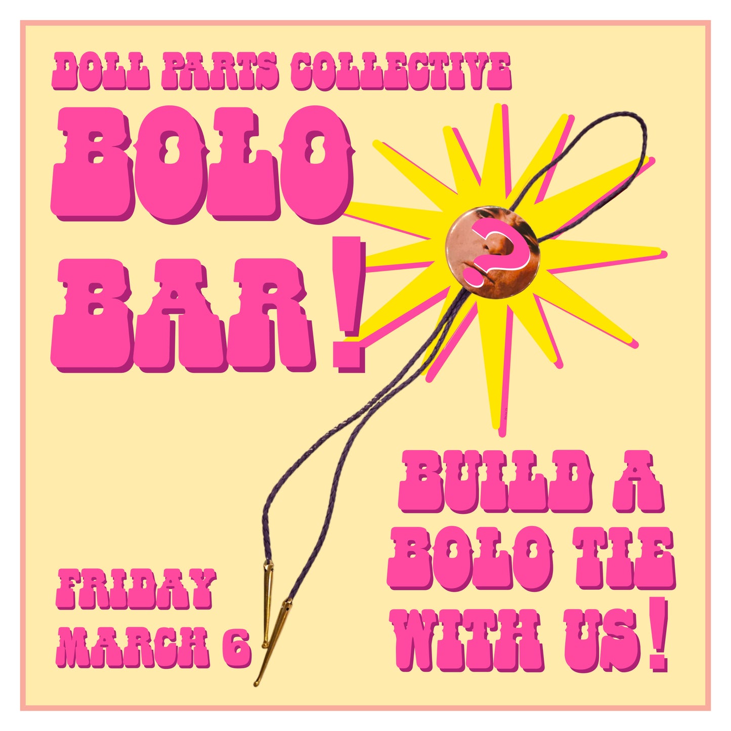 Bolo Bar! - Friday, March 6th - 12pm to 5pm