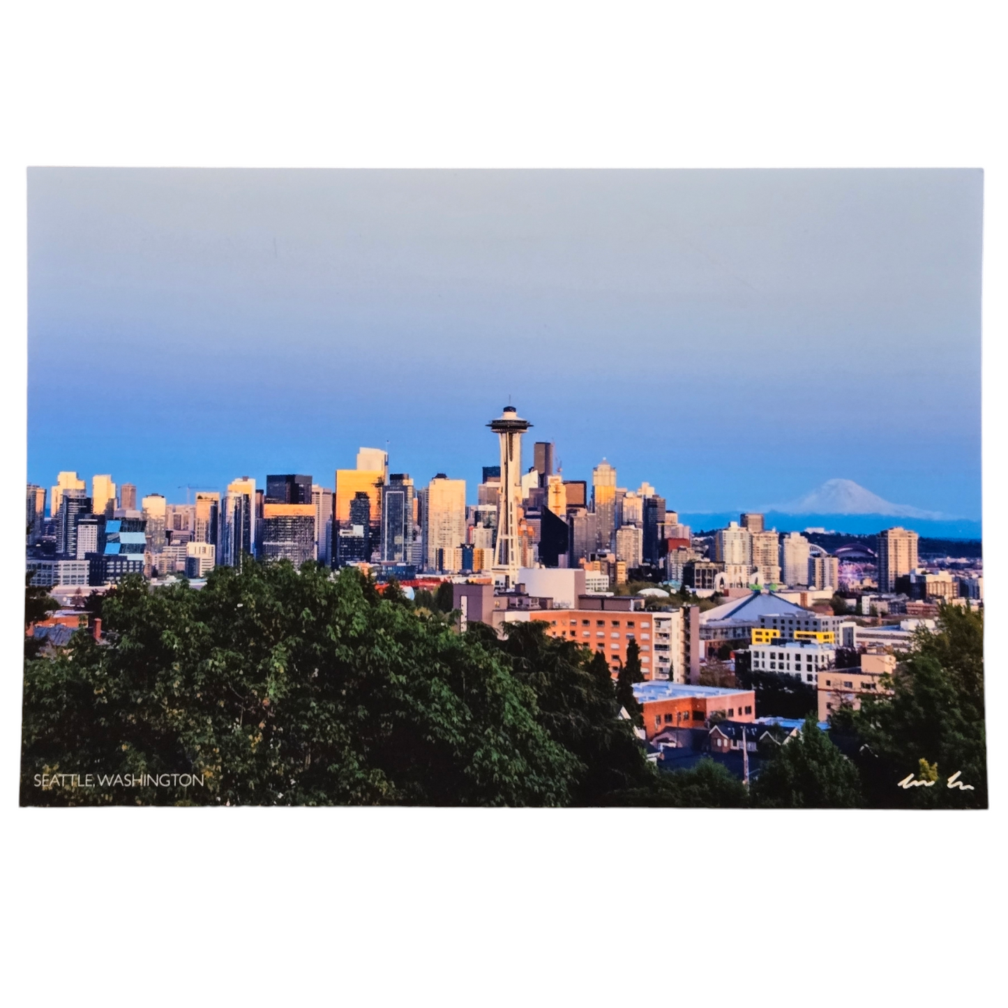 Seattle Post Cards by Elena Cruz