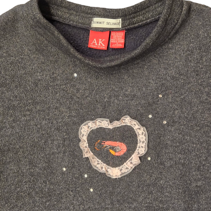 I Heart Shrimp Sweater by Summit Selvage