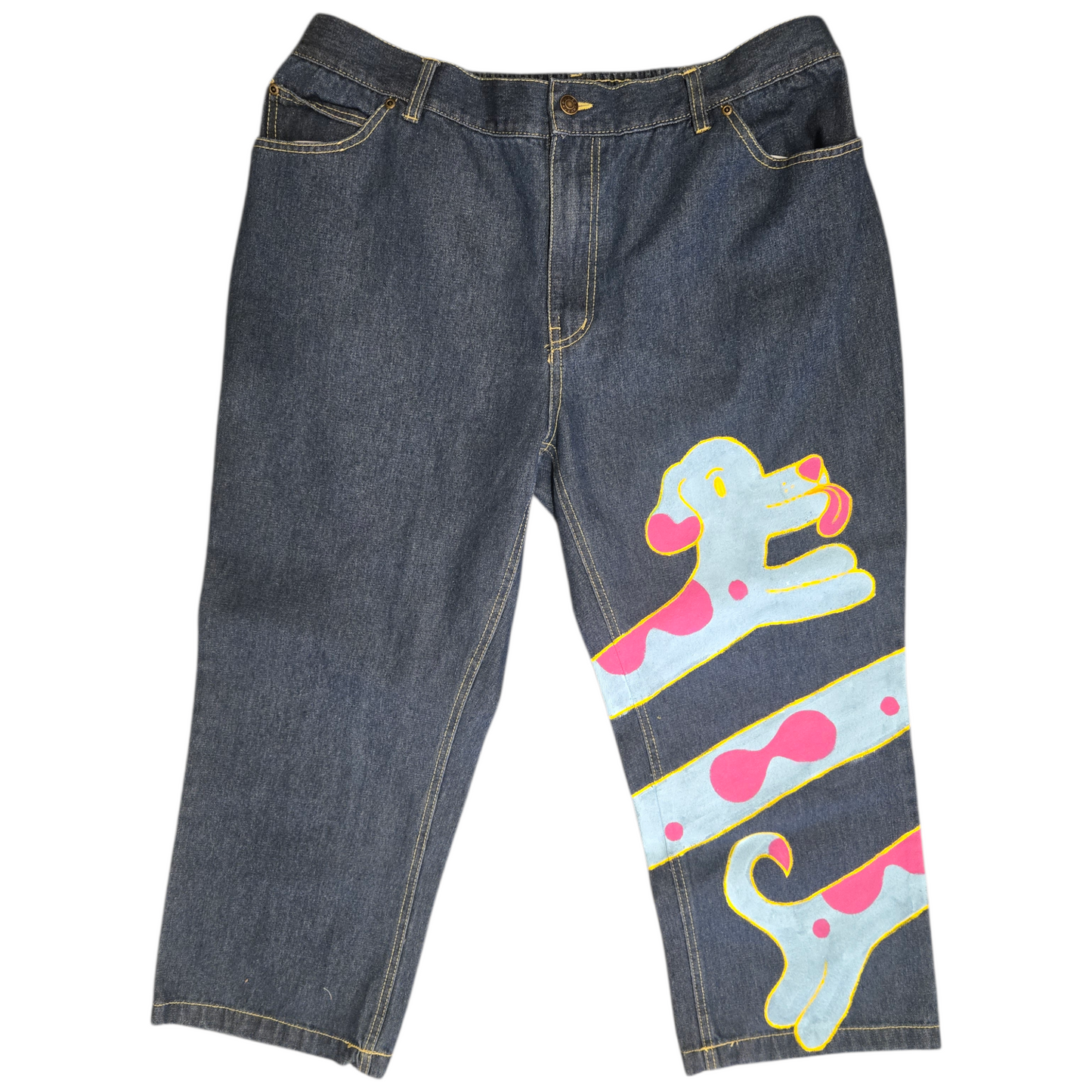 Hand Painted Jeans by So Fun