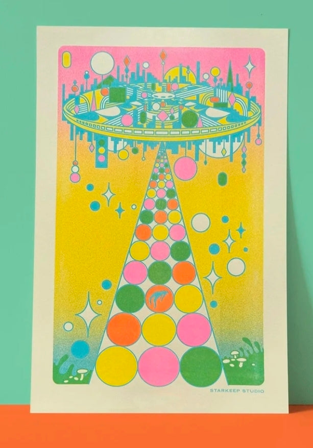 Riso Prints by StarKeep Studio