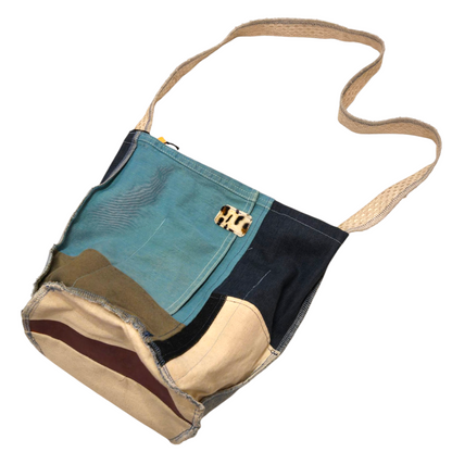 Patchwork Denim Bucket Bags by Grandmother Goods