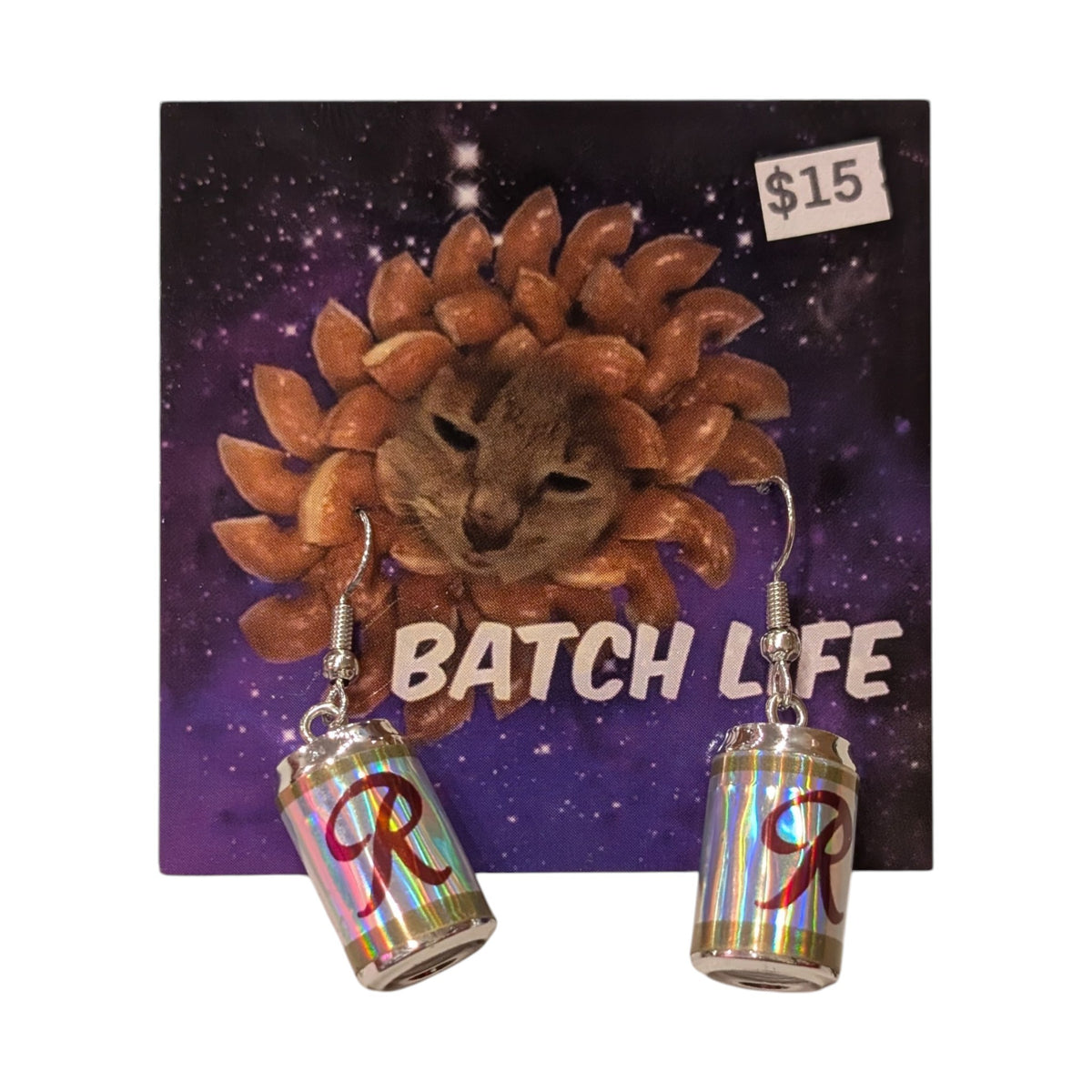 Rainier Can Earrings by Batch Life