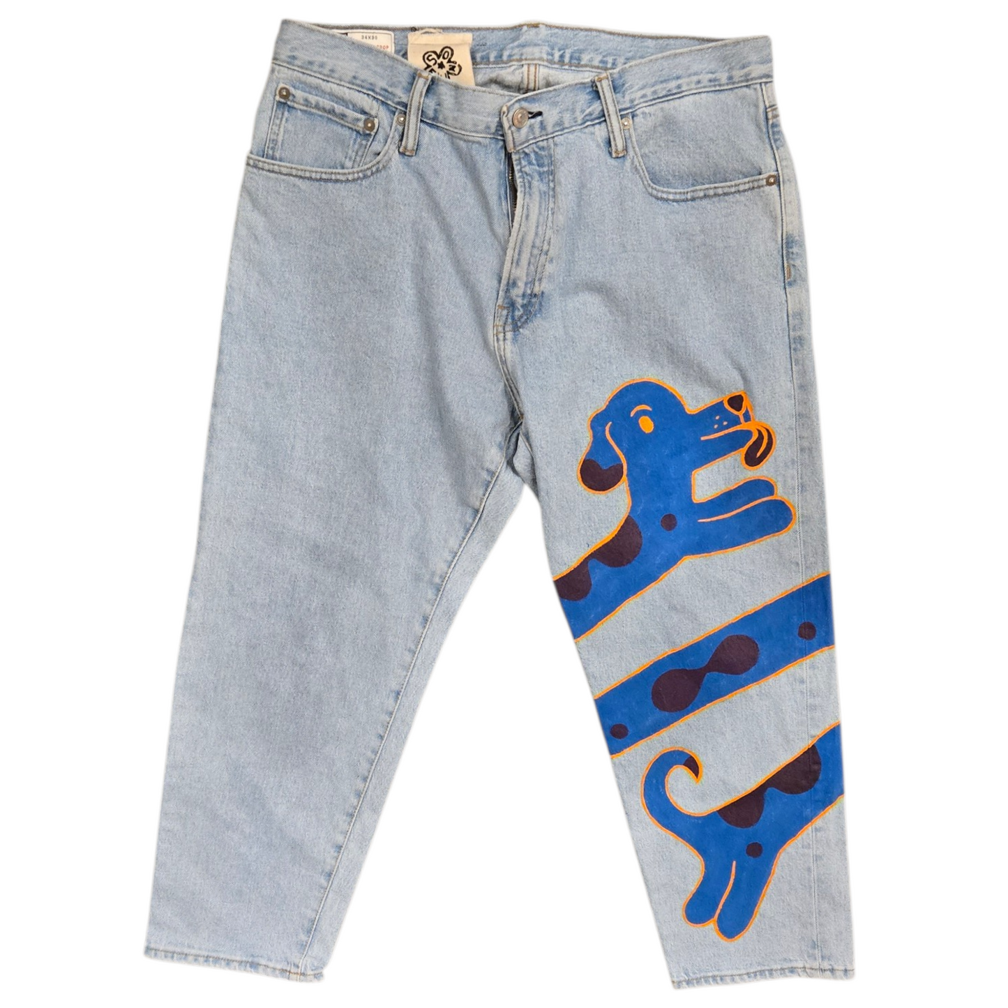 Hand Painted Jeans by So Fun