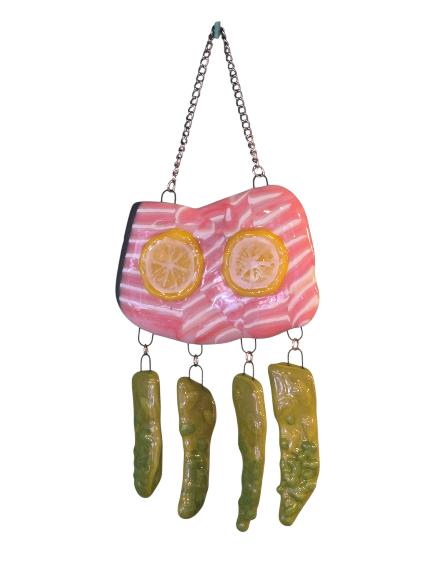 Framed & Hanging Glass Art by Manic Pixie Dream Squirrel